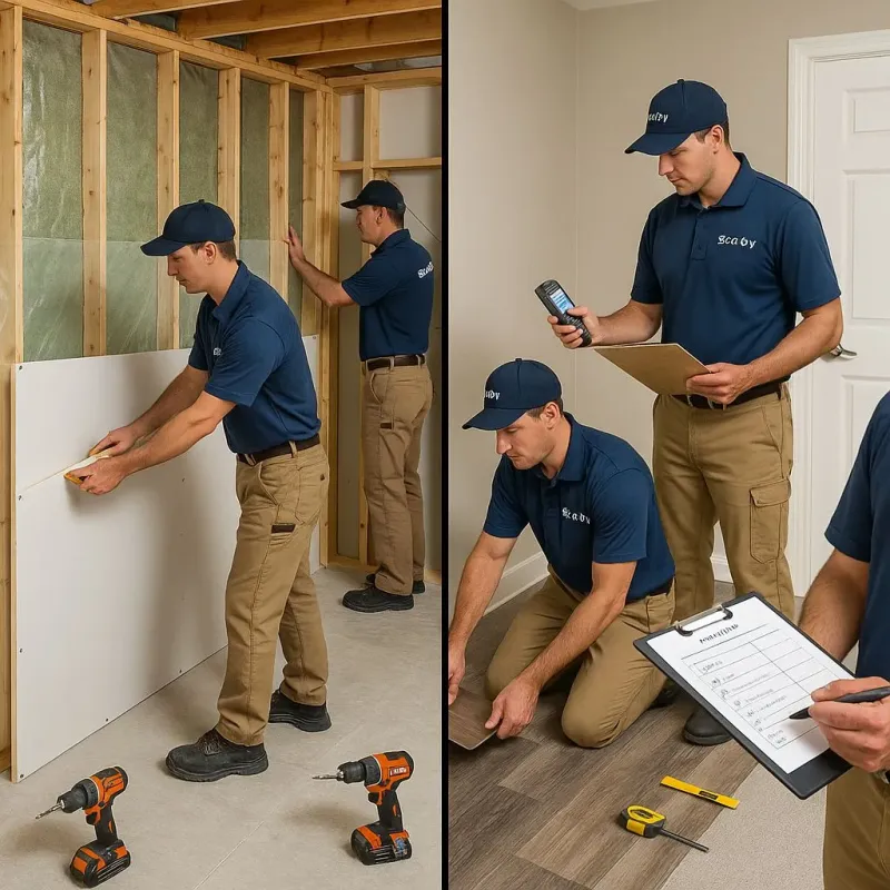 Repairs and Reconstruction process in North Valley, NM